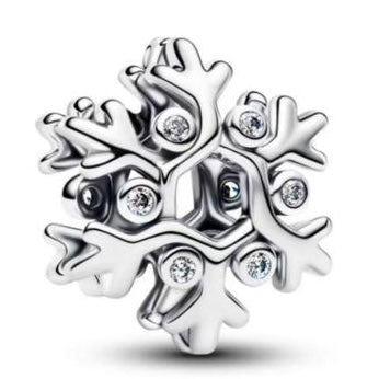 CHARM SEPARADOR COPO DE NIEVE Plata s925 ALE