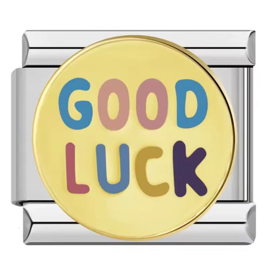 ITALIAN CHARM “GOOD LOOK” Acero Inoxidable ENTREGA INMEDIATA