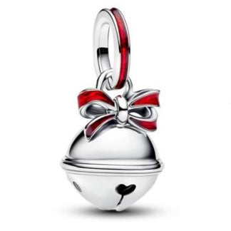 CHARM COLGANTE CASCABEL NAVIDEÑO Plata s925 ALE