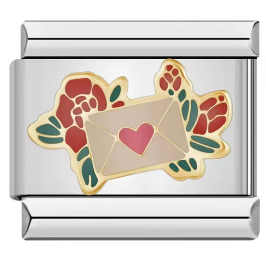 ITALIAN CHARM CARTA Acero Inoxidable ENTREGA INMEDIATA