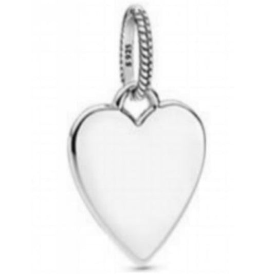 CHARM DIJE PERSONALIZADO CORAZÓN Plata s925 ALE