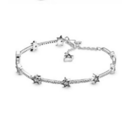 BRAZALETE estrellas celestiales Plata s925 ALE