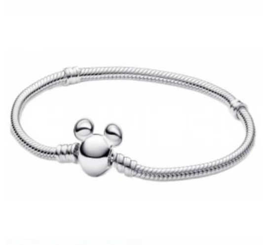 Brazalete DISNEY MOMENTS Plata S925 ALE