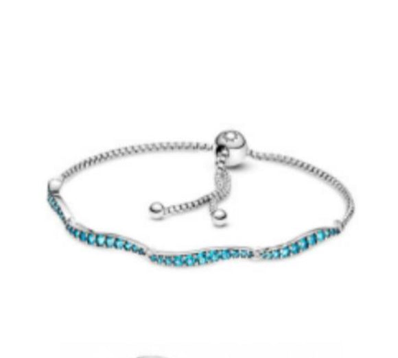 BRAZALETE AJUSTABLE Plata s925 ALE