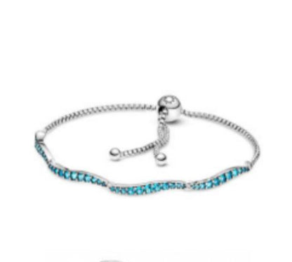 BRAZALETE AJUSTABLE Plata s925 ALE