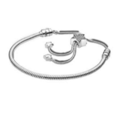 BRAZALETE MOMENTS AJUSTABLE Plata s925 ALE