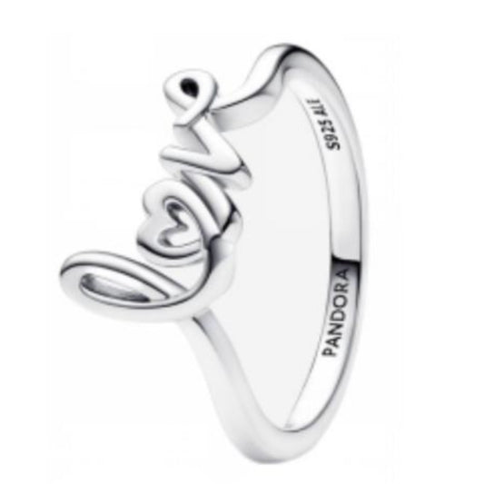 ANILLO LOVE TALLA 58/9 Plata s925 ALE ENTREGA INMEDIATA