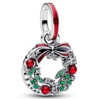 CHARM COLGANTE MUÉRDAGO NAVIDEÑO Plata s925 ALE