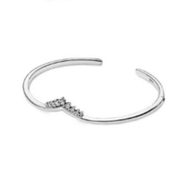 BRAZALETE RÍGIDO ABIERTO Plata s925 ALE