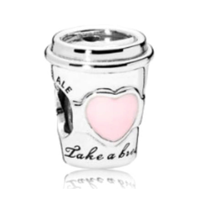 CHARM COFFE Plata s925 ALE